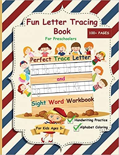 okumak Fun Letter Tracing Book For Preschoolers: The Perfect Trace Letter and Sight Word Workbook with Handwriting Practice and Alphabet Coloring Activity, ... K, Kindergarten and Kids Ages 3-5 year olds