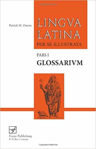 okumak Lingua Latina - Glossarium : Pars I