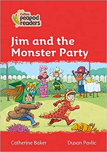 okumak Level 5 - Jim and the Monster Party (Collins Peapod Readers)
