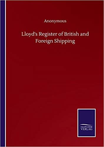 okumak Lloyd&#39;s Register of British and Foreign Shipping