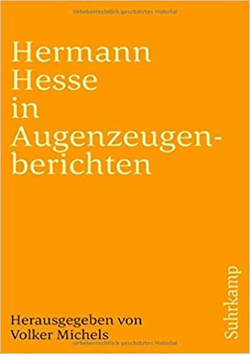 okumak Hesse, H: Hesse in Augenzeugenber.