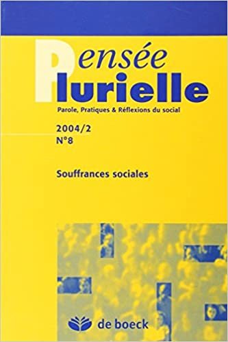 okumak Pensée plurielle n°8 : Souffrances sociales. : février 2004