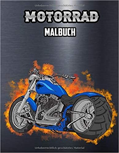 okumak Motorrad Malbuch
