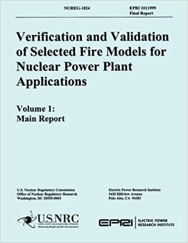 okumak Verification &amp; Validation of Selected Fire Models for Nuclear Power Plant Applications: Volume 1