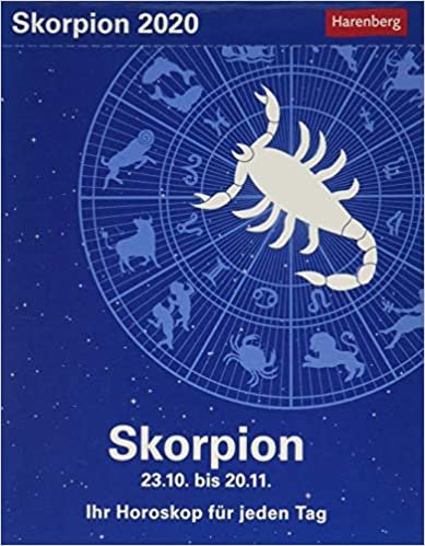okumak Satorius, R: Skorpion  - Kalender 2020