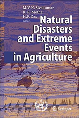 okumak NATURAL DISASTERS AND EXTREME EVENTS IN AGRICULTURE