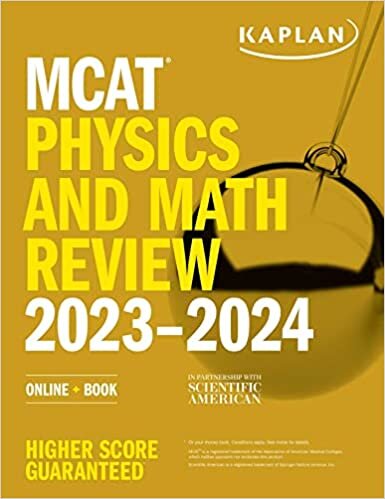 MCAT Physics and Math Review 2023-2024: Online + Book