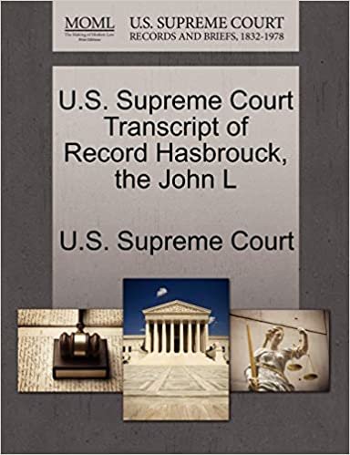 okumak U.S. Supreme Court Transcript of Record Hasbrouck, the John L