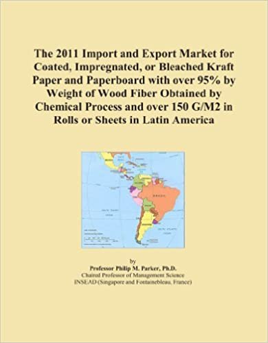 okumak The 2011 Import and Export Market for Coated, Impregnated, or Bleached Kraft Paper and Paperboard with over 95% by Weight of Wood Fiber Obtained by ... 150 G/M2 in Rolls or Sheets in Latin America