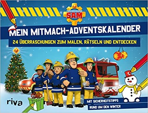 Feuerwehrmann Sam - Mein Mitmach-Adventskalender: 24 Überraschungen zum Malen, Rätseln und Entdecken. Mit Sicherheitstipps rund um den Winter. Ab 4 Jahren تحميل
