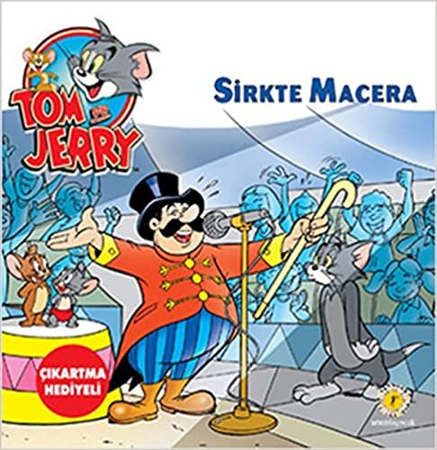 okumak Sirkte Macera: Tom ve Jerry Çıkartma Hediyeli