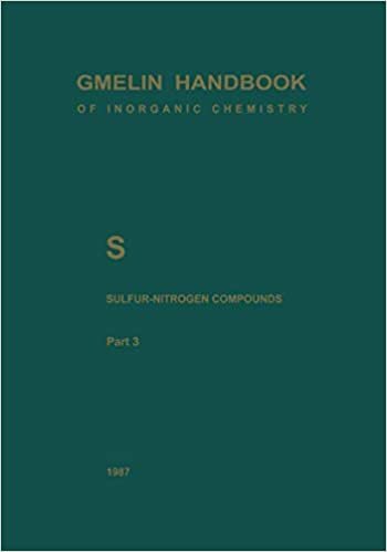 okumak S Sulfur-Nitrogen Compounds: Part 3 Compounds with Sulfur of Oxidation Number IV (Gmelin Handbook of Inorganic and Organometallic Chemistry - 8th edition (S / S-N / 3)): Element S