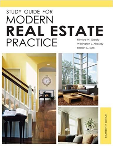okumak Study Guide for Modern Real Estate Practice, 18th Edition [Paperback] Galaty, Fillmore; Allaway, Wellington J and Kyle, Robert C