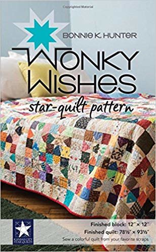 okumak Wonky Wishes Star-Quilt Pattern