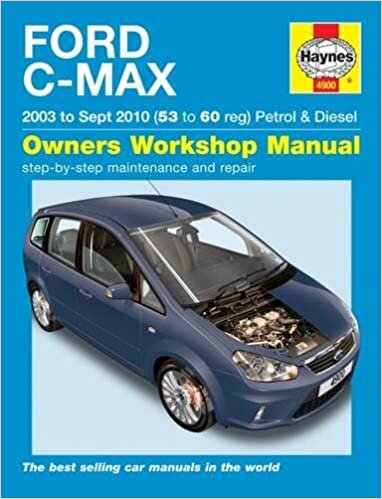okumak Ford C-Max Petrol &amp; Diesel (03 - 10) Haynes Repair Manual