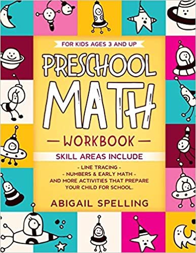 okumak Preschool Math Workbook for Kids Ages 3 and Up: Homeschooling Activity Books, Line Tracing, Numbers &amp; Early Math, And More Activities that Prepare Your Child for School.: 1