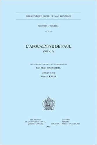 okumak L&#39;apocalypse De Paul (NH V, 2) (Bibliotheque Copte de Nag Hammadi Section &quot;Textes&quot;)