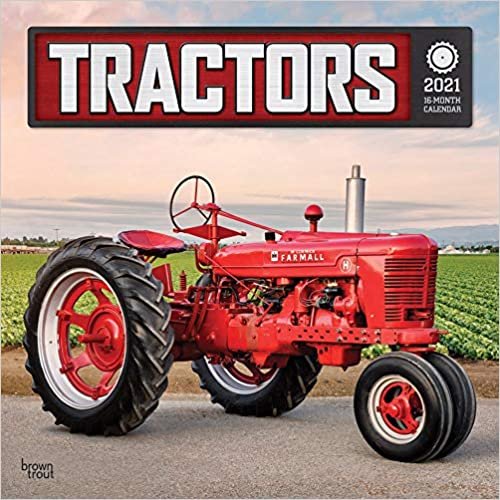 okumak Tractors - Traktoren 2021 - 16-Monatskalender: Original BrownTrout-Kalender [Mehrsprachig] [Kalender] (Wall-Kalender)