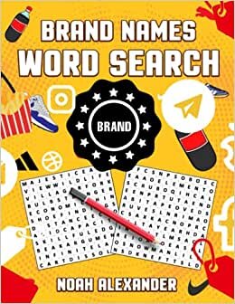 Brand Names Word Search: 100 Themed Word Search Puzzles