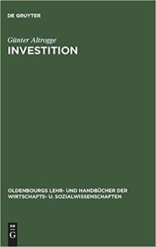 okumak Investition (Oldenbourgs Lehr- Und Handbucher Der Wirtschafts- U. Sozialw)