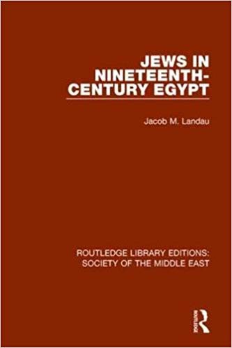 okumak JEWS IN NINETEENTH CENTURY EGYPT R