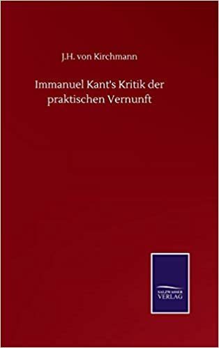 okumak Immanuel Kant&#39;s Kritik der praktischen Vernunft