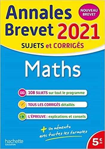 okumak Annales Brevet 2021 Maths (Annales du Brevet)