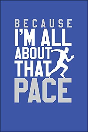 okumak Because I&#39;m All About That Pace: 2021 Funny Running Planner (Runners Gifts)