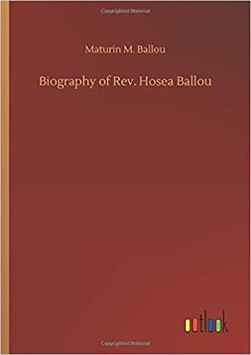 okumak Biography of Rev. Hosea Ballou