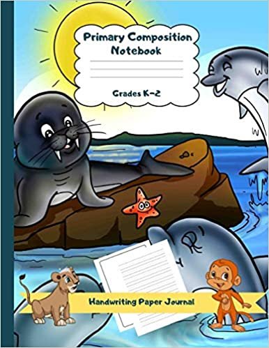 okumak Primary Composition Notebook Grades K-2 Handwriting Paper Journal: Dolphin Theme Dashed Mid Line School Exercise Book Plus Sketch Pages for Boys and ... Haddi Handwriting Practice Paper, Band 50)