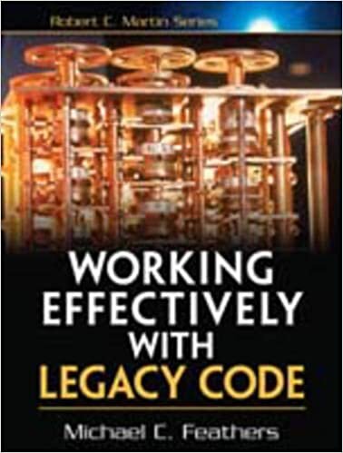 okumak Working Effectively with Legacy Code (Robert C. Martin)