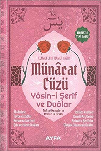 okumak Münacat Cüzü Yasini Şerif ve Dualar Orta Boy