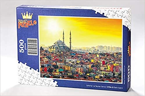 okumak Fatih Camii Ahşap Puzzle 500 Parça (SY04-D)
