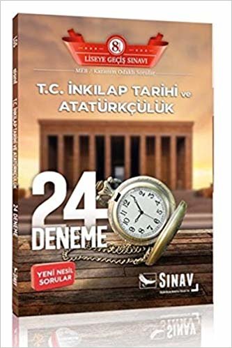okumak Sınav 8. Sınıf LGS T.C. İnkılap Tarihi ve Atatürkçülük 24 Deneme YENİ