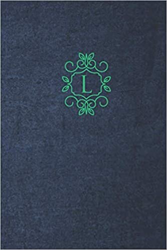 okumak L: Elegant, Stylish And Classy Initial Letter L Monogram Composition Book Notebook-Journal Size (6x9) inch 120 Pages
