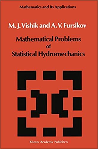 okumak Mathematical Problems of Statistical Hydromechanics (Mathematics and its Applications)