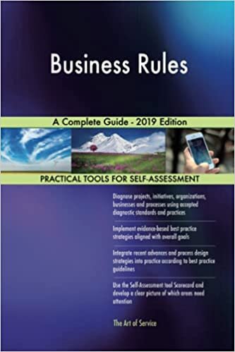 okumak Blokdyk, G: Business rules A Complete Guide - 2019 Edition