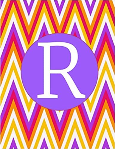 okumak R: Monogram Initial R Notebook for Women, Girls and School