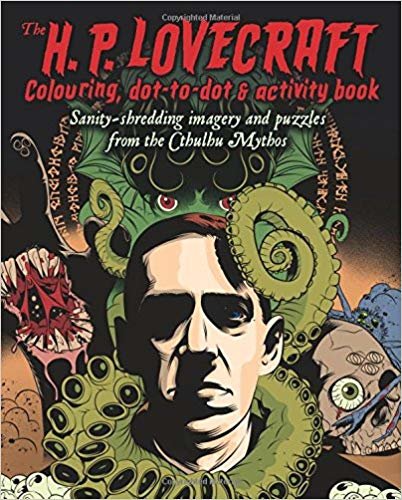 okumak The H.P Lovecraft Colouring, Dot-to-Dot and Activity Book