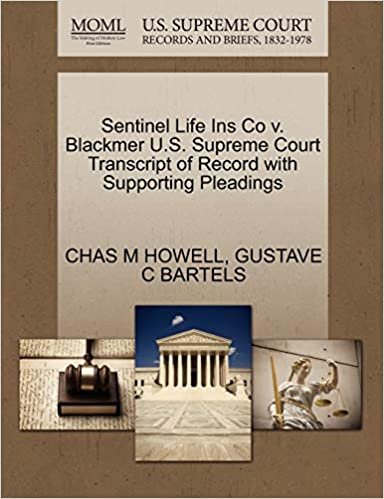 okumak Sentinel Life Ins Co v. Blackmer U.S. Supreme Court Transcript of Record with Supporting Pleadings