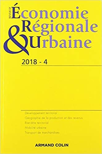 okumak Revue d&#39;économie régionale et urbaine n° 4/2018 Varia: Varia