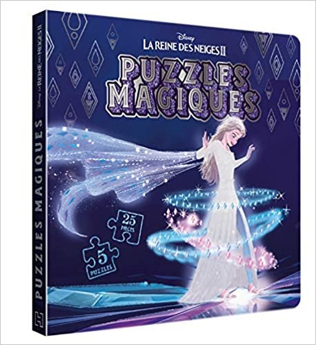 okumak LA REINE DES NEIGES 2 - Puzzles Magiques - 5 puzzles 30 pièces - Disney (Puzzles Féeriques)