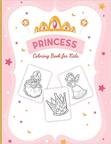 okumak Princess Coloring Book For Girls: For Girls Ages 3-9 | Toddlers | Activity Set | Crafts and Games