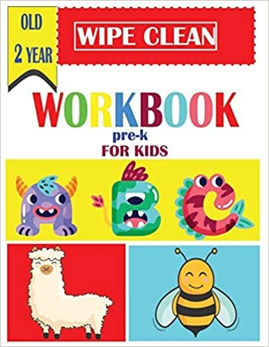 okumak wipe clean workbook pre-k  for kids old 2 year: A Magical  Activity Workbook for Beginning Readers , Coloring, Dot to Dot, Shapes,letters,maze,mathematical maze, Numbers 1-14,and More