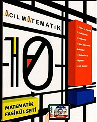 okumak Acil Yayınları 10. Sınıf Acil Matematik 6 lı Fasikül Set