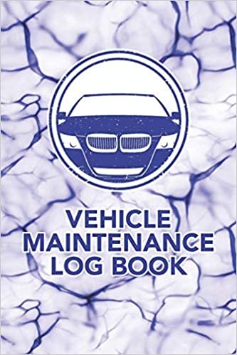 okumak Vehicle Maintenance Log Book: Log Book To Record Your Car Or Vehicles Repairs And Maintenance - Dark Blue Marble Design  (6696 Repair or Maintenance ... Log Book Series - Dark Blue Marble)