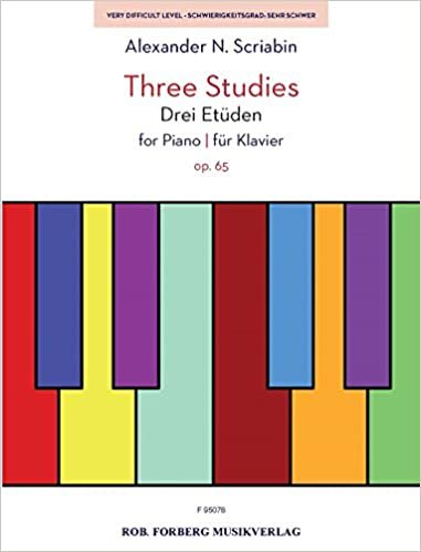 okumak Three Studies op. 65 for Piano