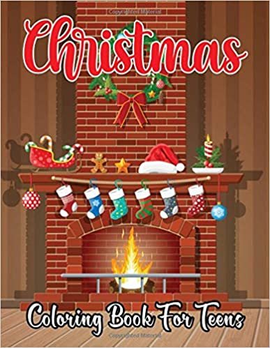 Christmas Coloring Book For s: A Christmas Coloring Pages Including Santa, Christmas Trees, Reindeer for Kids 8-12 and s Vol-1