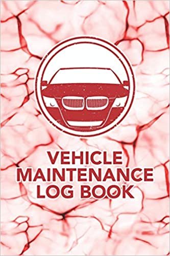 okumak Vehicle Maintenance Log Book: Log Book To Record Your Car Or Vehicles Repairs And Maintenance - Red Marble Design (6696 Repair or Maintenance Entries) ... Maintenance Log Book Series - Red Marble)