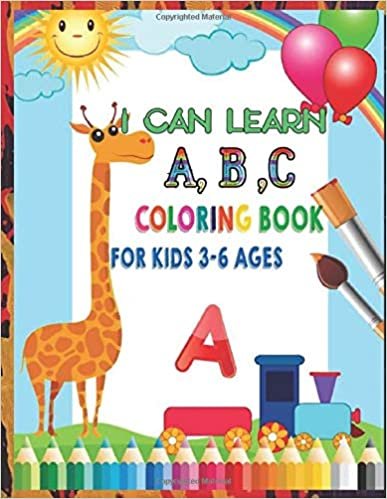 okumak I can learn A,B,C coloring book for kids